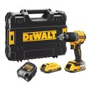 AKUMULATOROWA WIERTARKO-WKRĘTARKA Z UDAREM XR 18V 2*2.0AH DEWALT