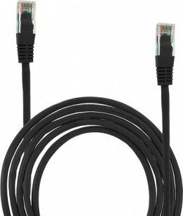 KABEL UTP 5E 1.5M CZARNY PATCHCORD UN