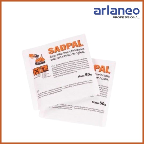 KATALIZATOR DO SPALANIA SADZY SADPAL 50G SASZETKA UN