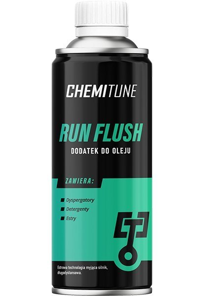RUN FLUSH DODATEK DO OLEJU PB/ON 400 ML CHEMITUNE RUN FLUSH DODATEK DO OLEJU PB/ON 400 ML CHEMITUNE
