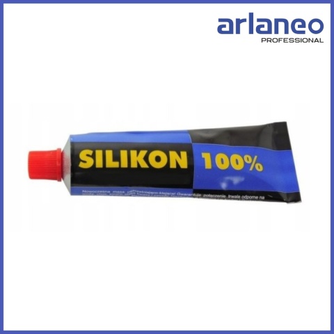 SILIKON 100% - 60G CZARNY