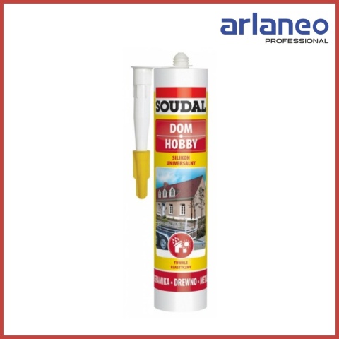 SILIKON SOUDAL 280ML BEZBARWNY SILIKON SOUDAL 280ML BEZBARWNY