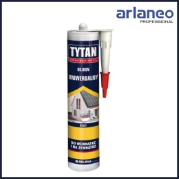 SILIKON UNIWERSALNY TYTAN 280ML CZARNY