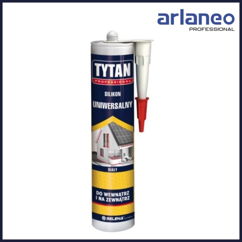 SILIKON UNIWERSALNY TYTAN 280ML CZARNY SILIKON UNIWERSALNY TYTAN 280ML CZARNY