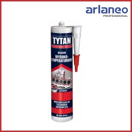 SILIKON WYSOKOTEMPERATUROWY 280ML CZERWONY TYTAN