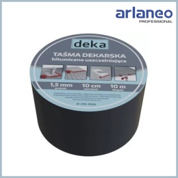 TAŚMA USZCZELNIAJĄCA DEKARSKA ALUBUTYL 10CM*10MB ALUMINIOWY DEKA