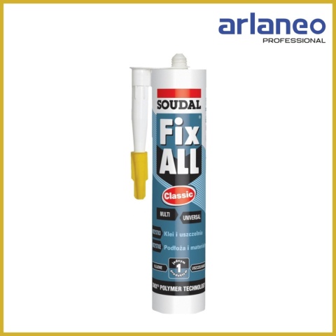 USZCZELNIACZ HYBRYDOWY FIX ALL FLEXI 290ML BIAŁY USZCZELNIACZ HYBRYDOWY FIX ALL FLEXI 290ML BIAŁY