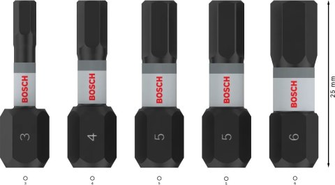 ZESTAW BITÓW IMBUSOWYCH PRO H IMPACT 5SZT BOSCH ZESTAW BITÓW IMBUSOWYCH PRO H IMPACT 5SZT BOSCH