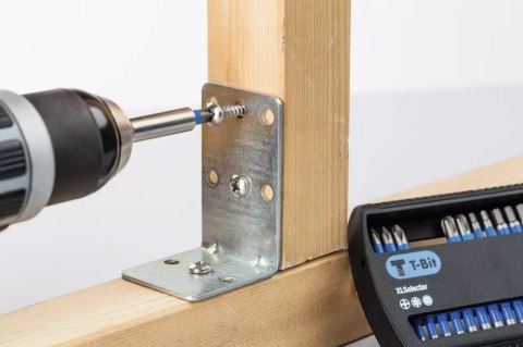 ZESTAW BITÓW T 3.0*25 MM SZEŚCIOKĄTNE 1/4'' W KASECIE, 5 CZ. UN ZESTAW BITÓW T 3.0*25 MM SZEŚCIOKĄTNE 1/4'' W KASECIE, 5 CZ. UN