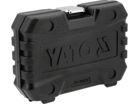 ZESTAW NASADEK UDAROWYCH KRÓTKICH 1/2'' 10 SZT. 10-27 MM YATO ZESTAW NASADEK UDAROWYCH KRÓTKICH 1/2'' 10 SZT. 10-27 MM YATO