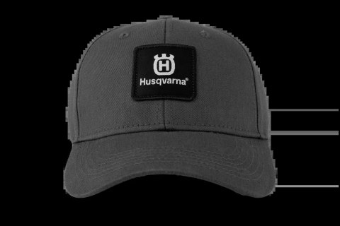 CZAPKA CZARNA - BEJSBOLÓWKA ASPHALT HUSQVARNA CZAPKA CZARNA - BEJSBOLÓWKA ASPHALT HUSQVARNA