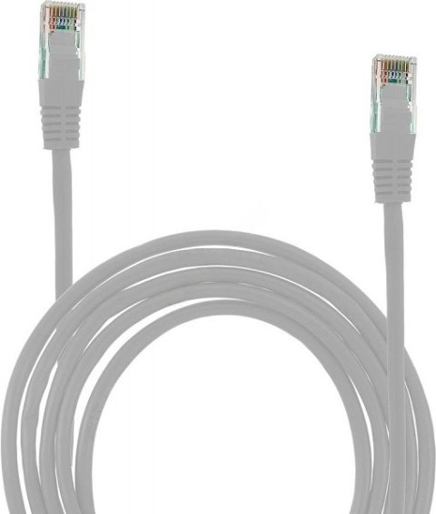 KABEL UTP 5E 1.5M SZARY PATCHCORD UN