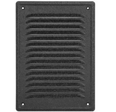 KRATKA METALOWA SKOŚNA Z SIATKĄ 14*21CM GRAFIT MAT AIR ROXY