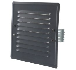 KRATKA METALOWA SKOŚNA Z UCHWTAMI Z SIATKĄ 14*14CM GRAFIT AIR ROXY