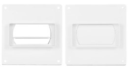 ŁĄCZNIK ZMIENNY KANAŁU PŁASK. 110*55 Z ZAW. ZWROTNYM 100MM AIR ROXY