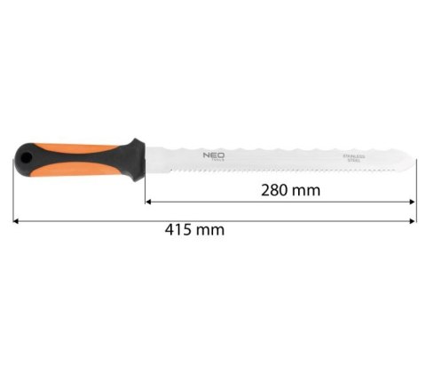 NÓŻ DO WEŁNY 415MM, OSTRZE 280MM NEO NÓŻ DO WEŁNY 415MM, OSTRZE 280MM NEO
