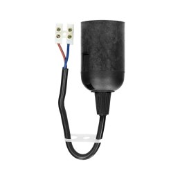 OPRAWKA REMONTOWA E27, CZARNA ORNO