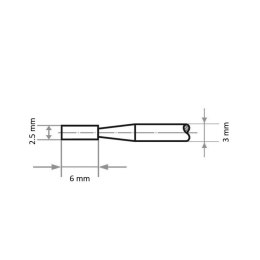 ŚCIERNICA TRZEPIENIOWA D22 EKBR 100 M V 1/6 LUKAS