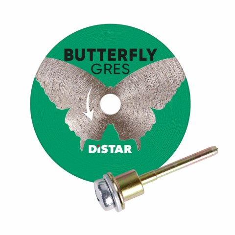 TARCZA DIAMENTOWA BUTTERFLY 45*0.6*5.8/3.2-3.0F DISTAR