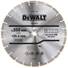 TARCZA DIAMENTOWA SEGMENTOWA 350*25,4MM DEWALT