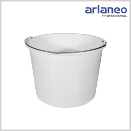 WIADRO PLASTIKOWE 12 LITRÓW BIAŁE