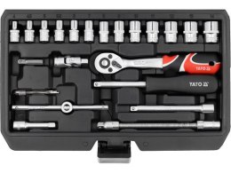 ZESTAW NARZĘDZIOWY 1/4'' 68 CZĘŚCI YATO