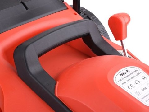 KOSIARKA ELEKTRYCZNA 2000W, 430MM, 50L YATO KOSIARKA ELEKTRYCZNA 2000W, 430MM, 50L YATO