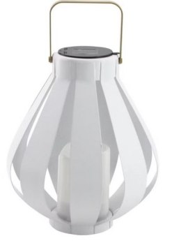 LATARENKA SOLARNA LED AHOBRO BIAŁA POLUX