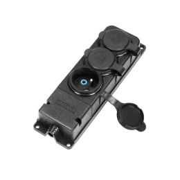 ROZDZIELACZ LISTWA IP44, GUMA 3*2P+Z ORNO