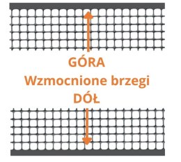 SIATKA PVC QUADRA 10 GRAFIT 1.0M*10MB OCZKO 10MM UN