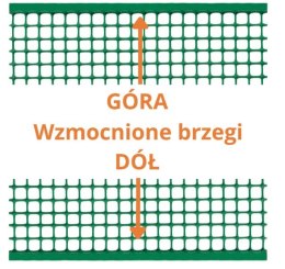 SIATKA PVC QUADRA 10 ZIELONA 1.0M*10MB OCZKO 10MM UN