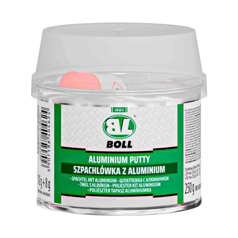 SZPACHLÓWKA Z ALUMINIUM BOLL 250G + UTWARDZACZ 8G. BOLL SZPACHLÓWKA Z ALUMINIUM BOLL 250G + UTWARDZACZ 8G. BOLL