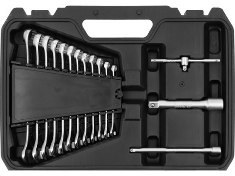 ZESTAW NARZĘDZIOWY 1/4', 1/2' 41 CZĘŚCI YATO