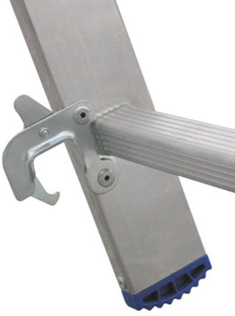 DRABINA ALUMINIOWA 2-ELEMENTOWA 421CM 9+9 SZCZEBLI DRABINA ALUMINIOWA 2-ELEMENTOWA 421CM 9+9 SZCZEBLI