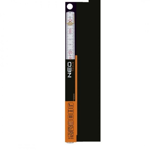 MIARA DREWNIANA SKŁADANA BIAŁO-ŻÓŁTA 1M MIARA DREWNIANA SKŁADANA BIAŁO-ŻÓŁTA 1M