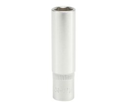 NASADKA DŁUGA 6-KĄTNA CHROMOWANA 1/4'' 10MM