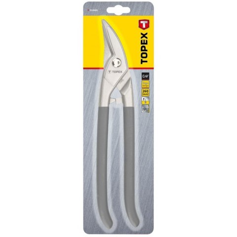 NOŻYCE DO BLACHY SZTANCOWE 260MM DO CIĘĆ KSZTAŁTOWYCH NOŻYCE DO BLACHY SZTANCOWE 260MM DO CIĘĆ KSZTAŁTOWYCH