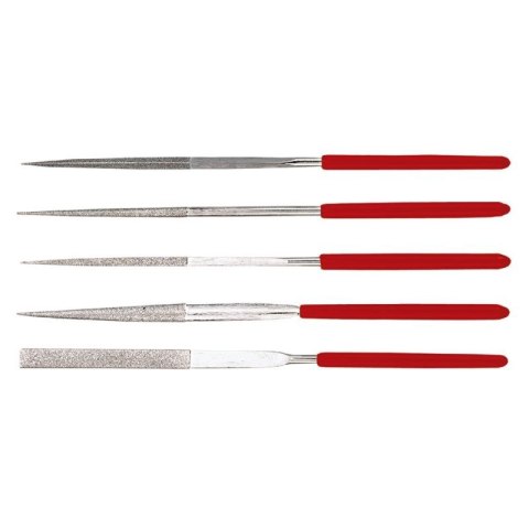 PILNIKI IGLAKI DIAMENTOWE KOMPLET 5-SZTUKOWY 140MM PILNIKI IGLAKI DIAMENTOWE KOMPLET 5-SZTUKOWY 140MM