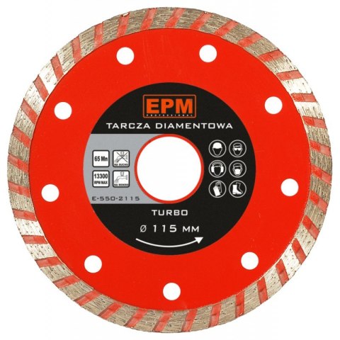TARCZA DIAMENTOWA TURBO 115MM TARCZA DIAMENTOWA TURBO 115MM