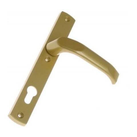 KLAMKA MALOWANA ZŁOTA 72MM NA WKŁADKĘ KLAMKA MALOWANA ZŁOTA 72MM NA WKŁADKĘ