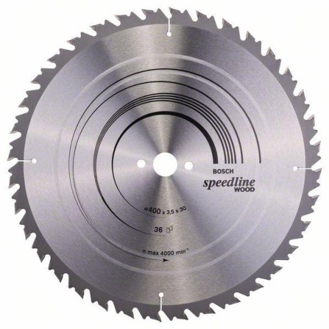 PIŁA TARCZOWA T SPEEDLINE WOOD 400*3,5*30/Z36 PIŁA TARCZOWA T SPEEDLINE WOOD 400*3,5*30/Z36