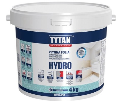 PŁYNNA FOLIA HYDRO TYTAN 4KG SZARY PŁYNNA FOLIA HYDRO TYTAN 4KG SZARY