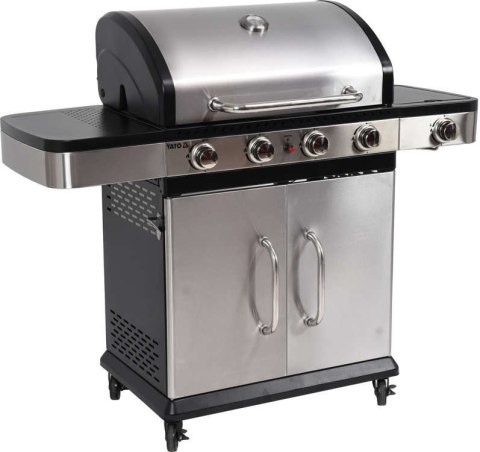 GRILL GAZOWY 4+1 STAL NIERDZEWNA 14,5KW GRILL GAZOWY 4+1 STAL NIERDZEWNA 14,5KW