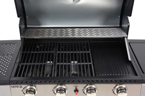 GRILL GAZOWY 4+1 STAL NIERDZEWNA 14,5KW GRILL GAZOWY 4+1 STAL NIERDZEWNA 14,5KW