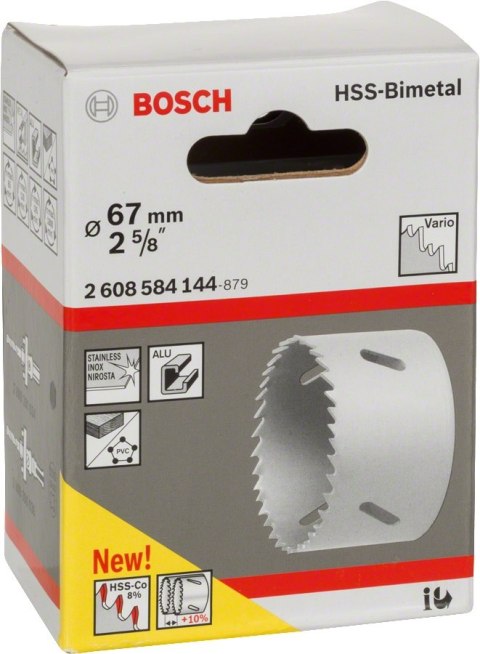 PIŁA OTWORNICA BIMETAL 67MM PIŁA OTWORNICA BIMETAL 67MM