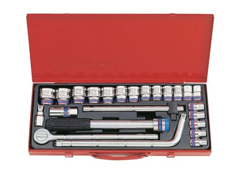 KOMPLET NASADEK 1/2'' 10-32MM 24 SZTUKI Z AKCESORIAMI, CHROM KING TONY KOMPLET NASADEK 1/2'' 10-32MM 24 SZTUKI Z AKCESORIAMI, CHROM KING TONY