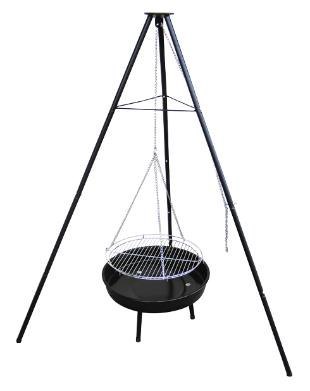 GRILL WISZĄCY WĘGLOWY NA TRÓJNOGU UN GRILL WISZĄCY WĘGLOWY NA TRÓJNOGU UN