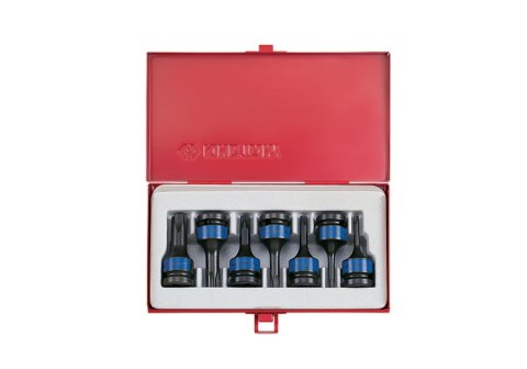 KOMPLET NASADEK UDAROWYCH 1/2 7SZTUK T25-T60 KING TONY KOMPLET NASADEK UDAROWYCH 1/2 7SZTUK T25-T60 KING TONY