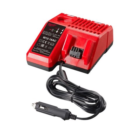 ŁADOWARKA MILWAUKEE M12-18FC DO AKUMULATORÓW M12™, M14™, M18™ SEKWENCYJNE ŁADOWANIE