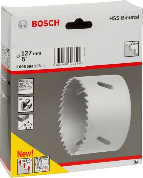 PIŁA OTWORNICA BIMETAL 127MM BOSCH PIŁA OTWORNICA BIMETAL 127MM BOSCH